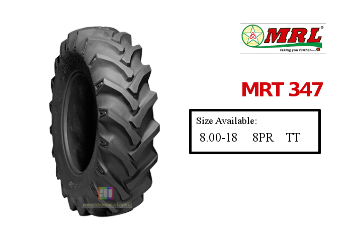 MRL MFL347 MRT 347 8PR 8-18 8.00-18 farm tractor tires 